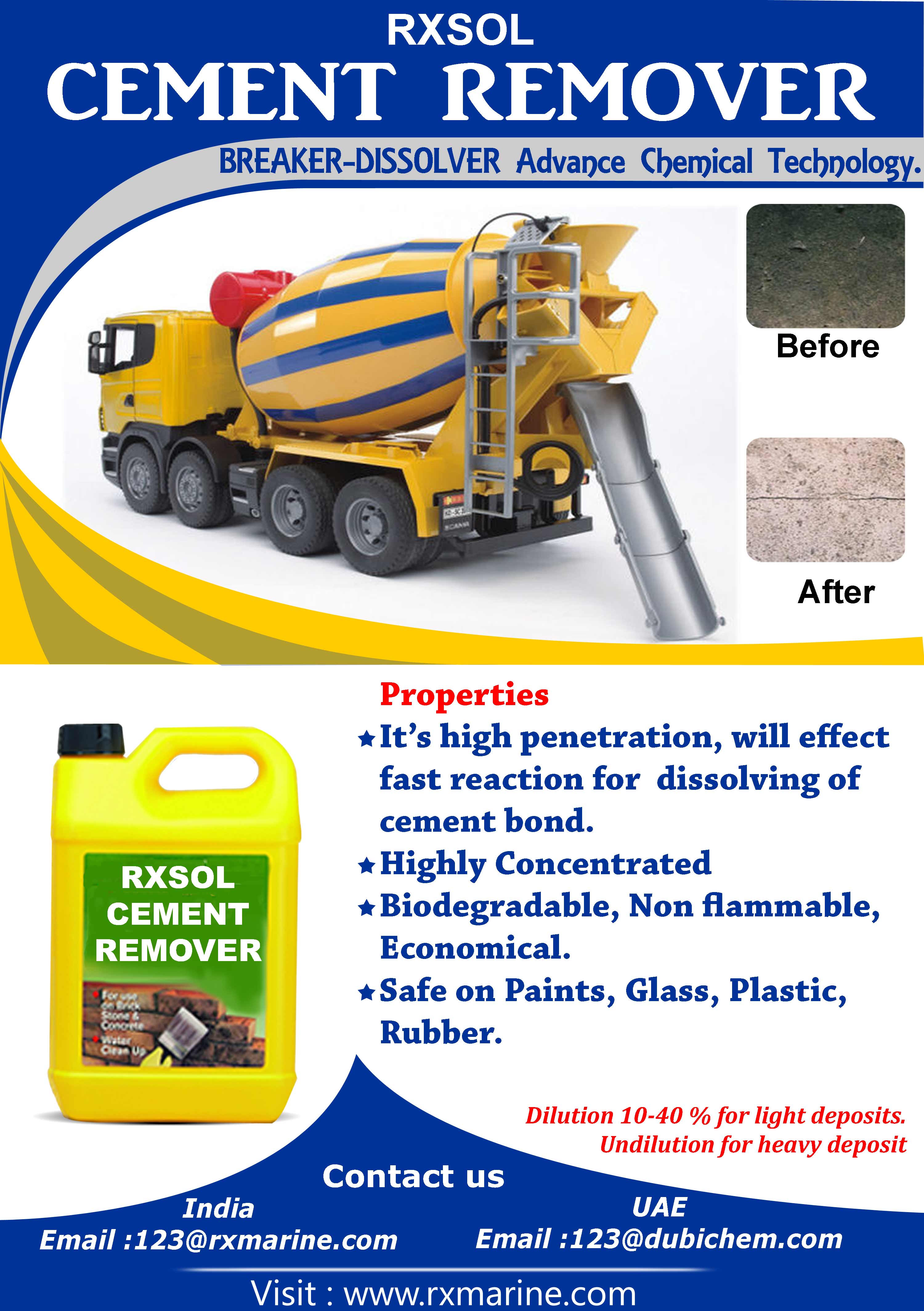 Cement Remover